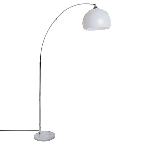 Atmosphera, Createur D'Interieur Lampadaire en métal Contempo Chic - H. 179 cm - Blanc