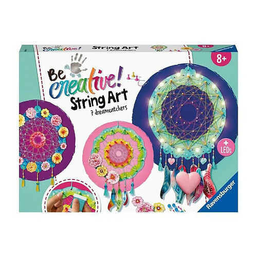 Ravensburger - String Art Dreamcatchers - 4005556182350 - A partir de 8 ans