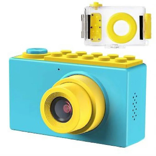 Universal Appareil photo numérique étanche pour enfants Enfants 4x 2 pouces écran LCD de zoom numérique