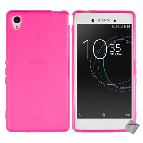 Htdmobiles Coque silicone gel fine pour Sony Xperia XA1 Ultra + film ecran - ROSE