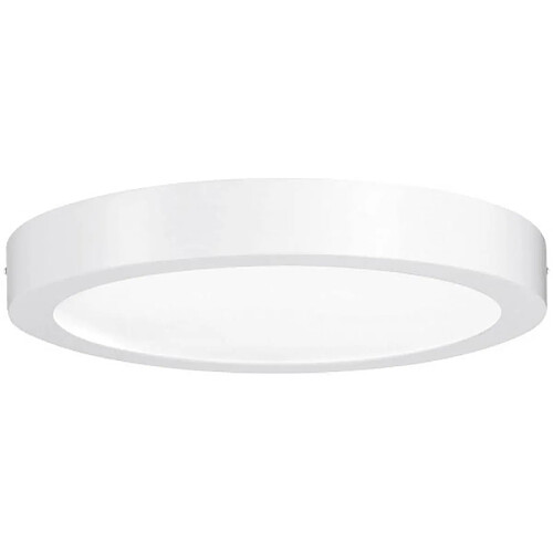 Paulmann Plafonnier Lunar LED rond saillie Ø300mm 17W 230V chrome mat alu