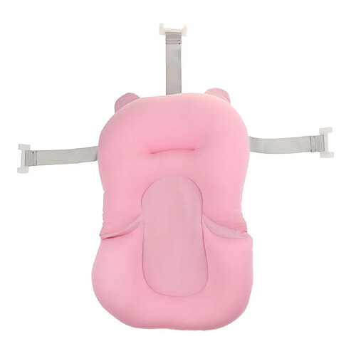 coussin de bain pour bébé coussin d'air coussin de flottaison siège de douche rose