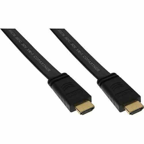 InLine 17022F Câble HDMI haute vitesse avec Ethernet 2 m Noir