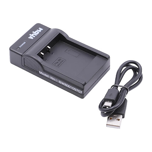 vhbw chargeur Micro USB câble pour caméra Sony Cybershot DSC-W130, DSC-W150, DSC-W170, DSC-W200, DSC-W210, DSC-W215, DSC-W220, DSC-W230, DSC-W270.