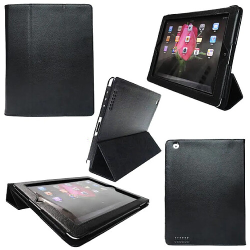 Xeptio Etui Apple iPad 2, 3 et 4 Retina noir