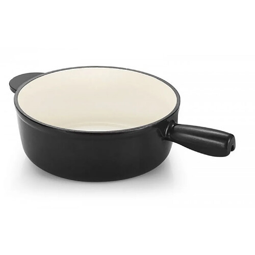 Table And Cook Poêlon en fonte émaillée 24cm noir - 403777 - TABLEANDCOOK