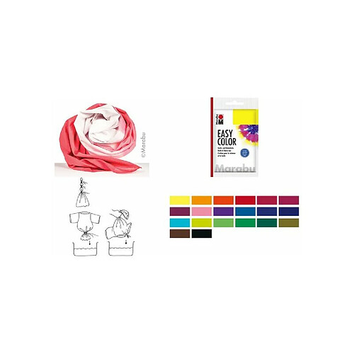 Marabu Couleur pour batik Easy Color, 25 g, bordeaux 034 ()