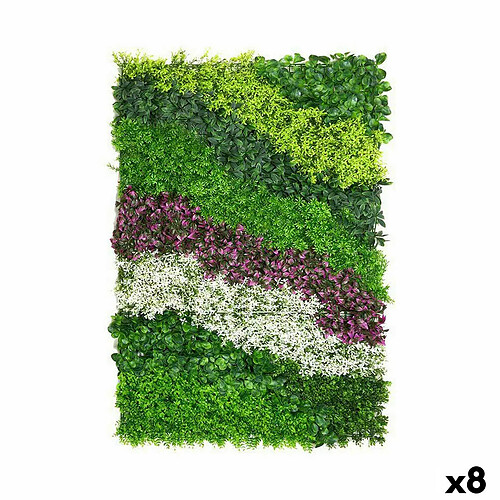 Ibergarden Kit de jardin vertical Fleurs Campagne Multicouleur Plastique 100 x 5 x 150 cm (8 Unités)