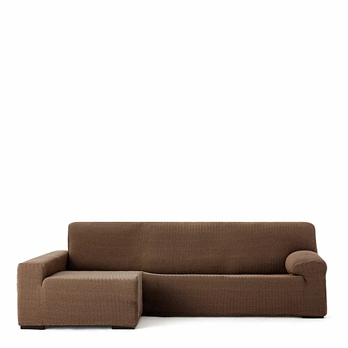 Housse pour chaise longue accoudoir long gauche Eysa JAZ Marron 180 x 120 x 360 cm