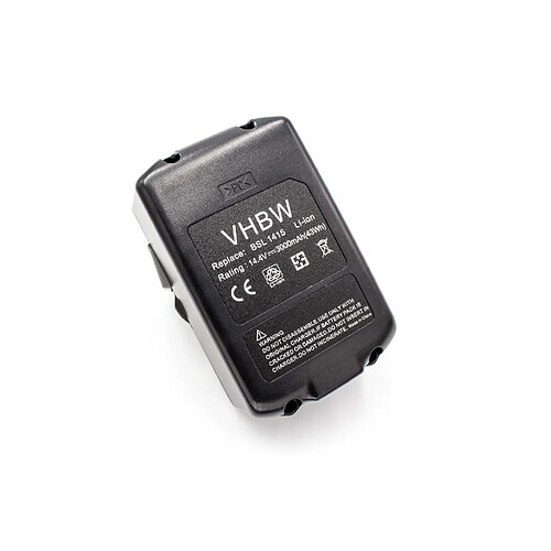 vhbw Li-Ion Batterie 3000mAh (14.4V) pour outils Hitachi CD 14DFL, CD 14DSL, CD 14DSL2, CJ comme BSL 1415, BSL 1430, 329083.