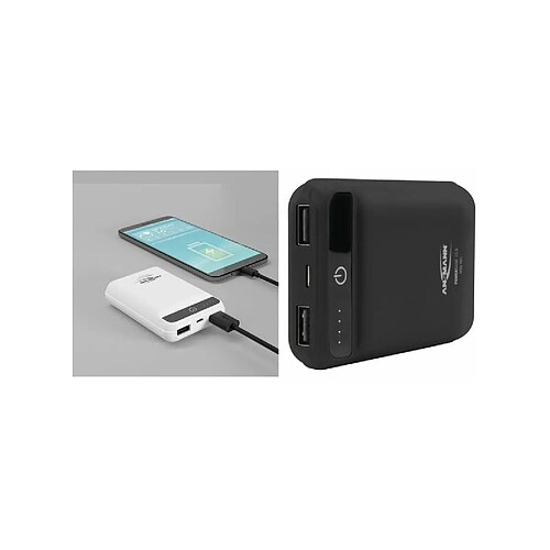 ANSMANN Batterie externe mobile Powerbank 10.8 mini, noir ()