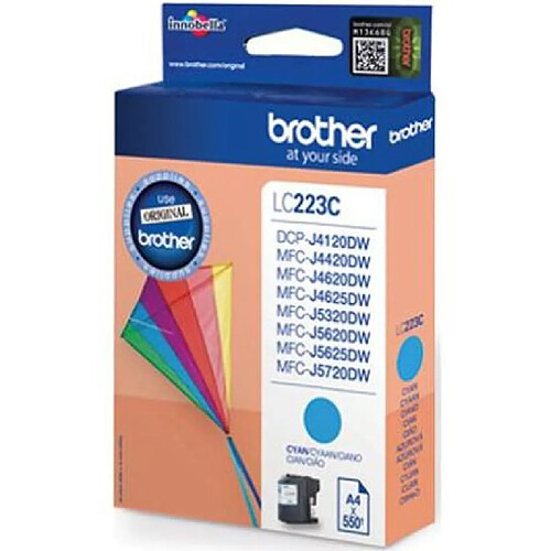 Cartouche cyan originale Brother Lc223 - Lc223Cbp [Ml-5.9][Pag-550]