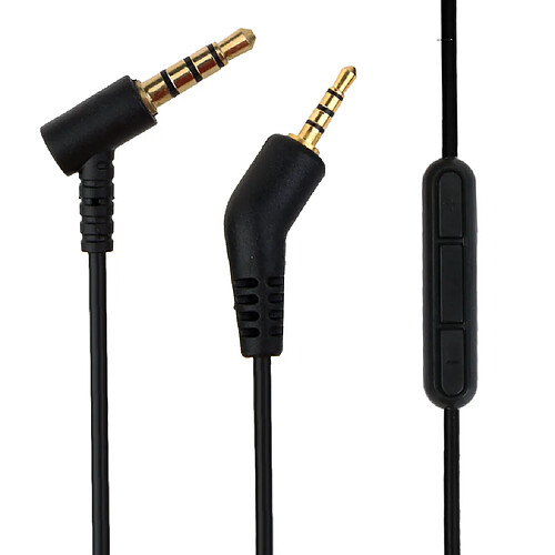 Cordon De Rallonge Audio Stéréo 3,5 Mm Pour Qc3 Avec Micro