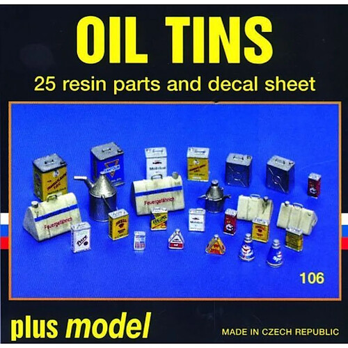 Ölblechdosen - 1:35e - Plus model