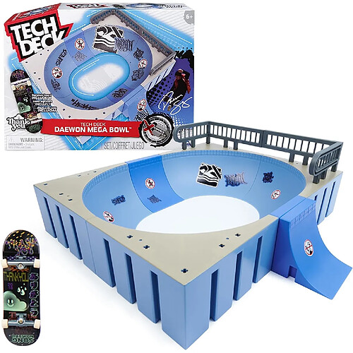 Spin Master TECH DECK Mega Bowl - Finger Skate et Skate Zone