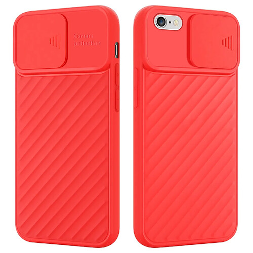 Cadorabo Etui iPhone 6 PLUS / 6S PLUS en Rouge Coque