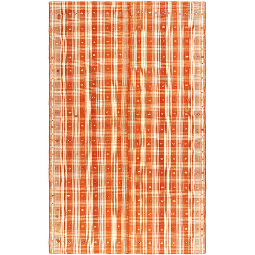 Vidal Tapis de laine 223x135 orange Jajim