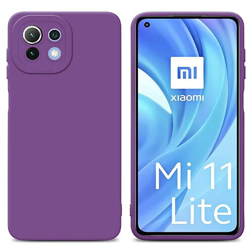 Cadorabo Coque Xiaomi Mi 11 LITE (4G / 5G) / 11 LITE NE Etui en Lilas