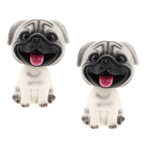 Résine Bobble Head Dog voitures Chien