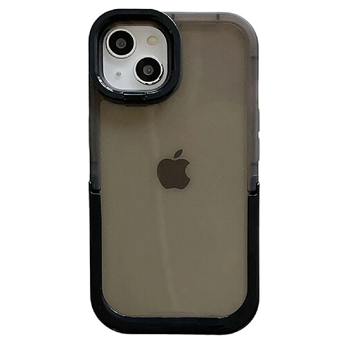 Coque en TPU anti-rayures avec béquille pour votre iPhone 14 Plus - noir