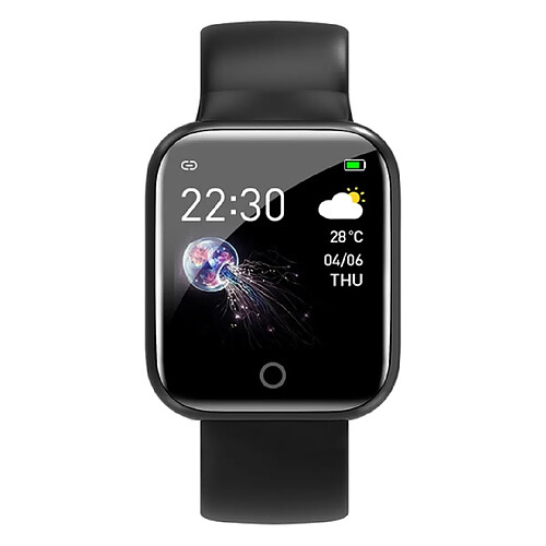 Universal I5 nouvelle montre intelligente imperméable femme montre intelligente Bluetooth Apple millet fréquence cardiaque suivi fitness PK P70 P68 | montre intelligente (noir)