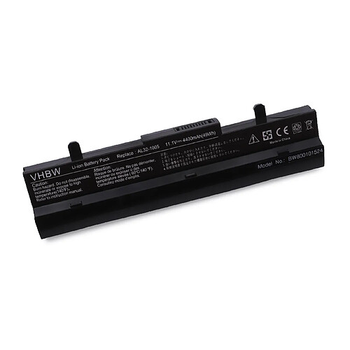 vhbw Batterie remplacement pour Asus TL31-1005 pour laptop (4400mAh, 11,1V, Li-ion, noir)