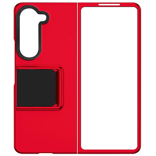 Avizar Coque pour Samsung Galaxy Z Fold 5 Béquille Support série Classic Stand Rouge