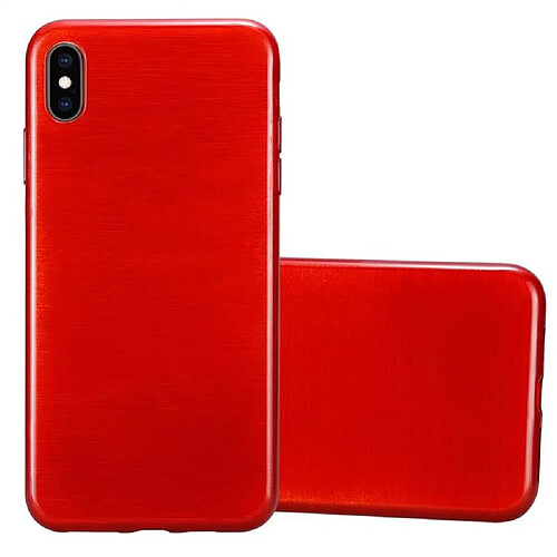 Cadorabo Coque iPhone XS MAX Etui en Rouge