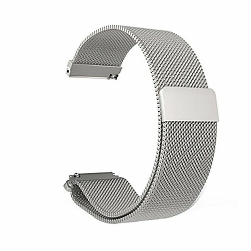 PHONECARE Bracelet Confortable Milanais Avec Fermoir Magnétique pour Amazfit GTS 2 Mini - Gris