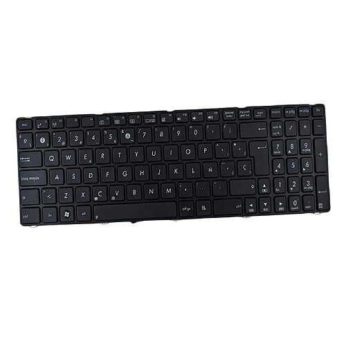 Clavier d'ordinateur portable espagnol