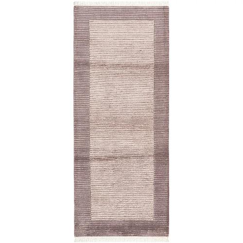 Vidal Tapis de couloir en laine 201x79 rose Darya