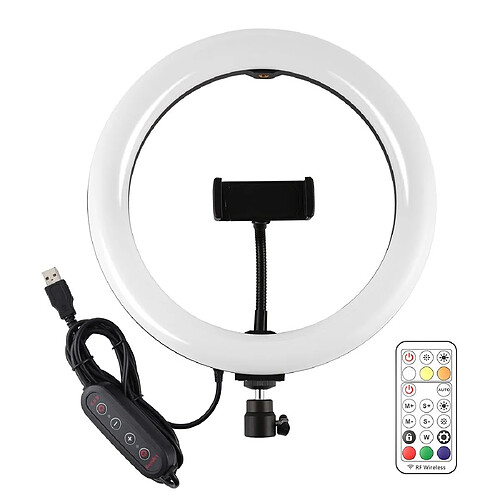 Yonis Ring Light LED 10.2 Pouces Pour Vlogging