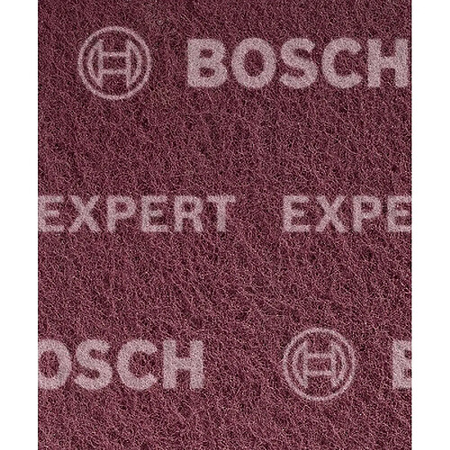 Abrasif rectangle nontissé Bosch Expert N880 pour ponçage manuel