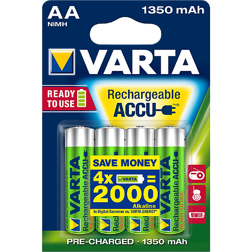 VARTA Recharge Accu Power AA 1350 mAh