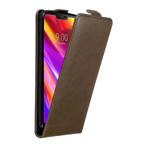 Cadorabo Coque LG G7 ThinQ / FIT / ONE Etui en Marron