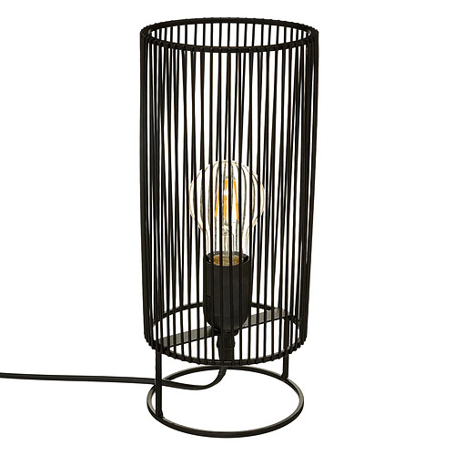 Atmosphera, Createur D'Interieur Lampe Nora H30 cm Noir - ATMOSPHERA