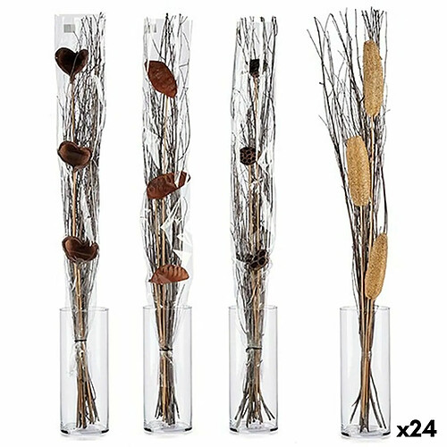 Gift Decor Bouquets 100 cm Gris Naturel (24 Unités)