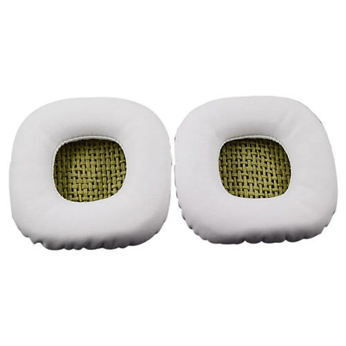 Wewoo Coussinets Mousse 1 paire de manchons casque en souple pour Marshall MAJOR II / I blanc