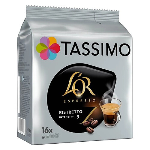 Capsules de café Tassimo L'Or Ristretto - Paquet de 16