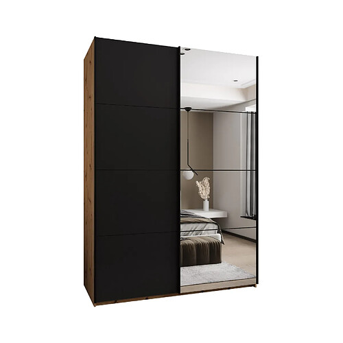 Abiks Meble Armoire à portes battantes Lux 3 245,5/180/64 2 portes