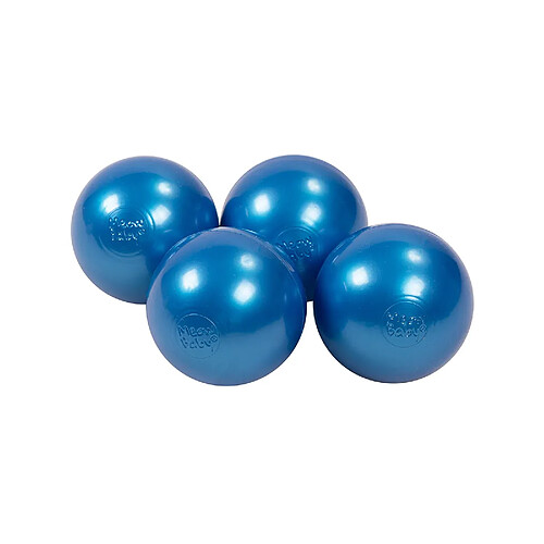 MeowBaby Jeu de Balles en Plastique, 50 Balles: Bleu Perle