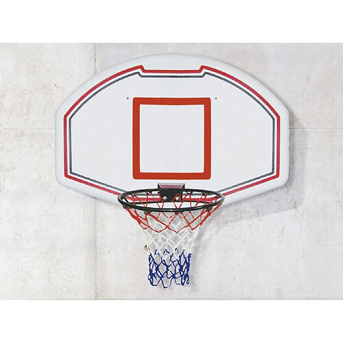 Vente-Unique Panier de basket mural blanc - L111 x H77 cm - BEMIDJI