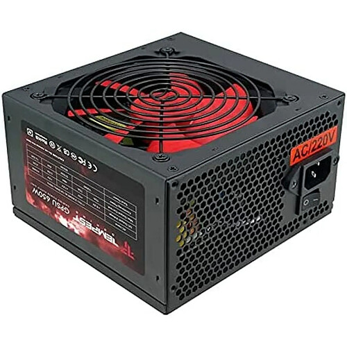 Bloc d'Alimentation Tempest TP-GPSU-650W Noir 650 W