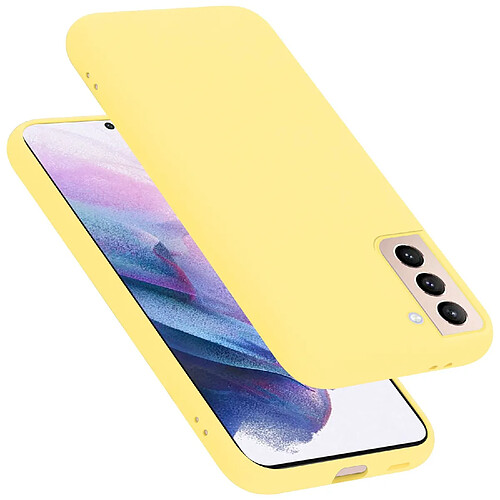 Cadorabo Coque Samsung Galaxy S21 PLUS Etui en Jaune