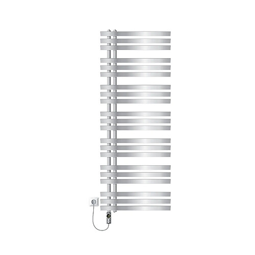 LuxeBath Iron EM Radiator Radiateur sèche-serviettes Radiateur de salle de bain chromé 60