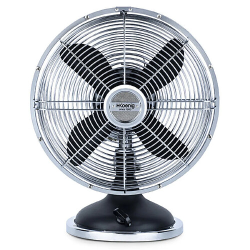 Hkoenig H.KOENIG JOE50 Ventilateur sur pied NOIR