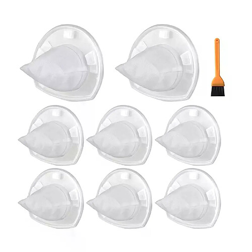 Filtres de remplacement pour outils électriques Black & Decker, 8 pièces, VF110, anti poussière, sans fil, CHV1410L, CHV9610, CHV1210, CHV1510