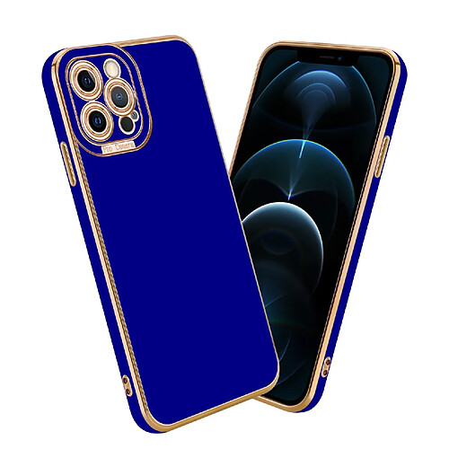 Cadorabo Coque iPhone 12 PRO Etui en Bleu