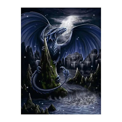 Ravensburger - Puzzle 1500 pieces - Le dragon bleu