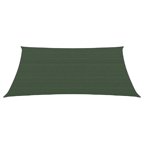 ComfortXL Voile D'ombrage 160 G/m² Vert Foncé 3/4x3 M Pehd